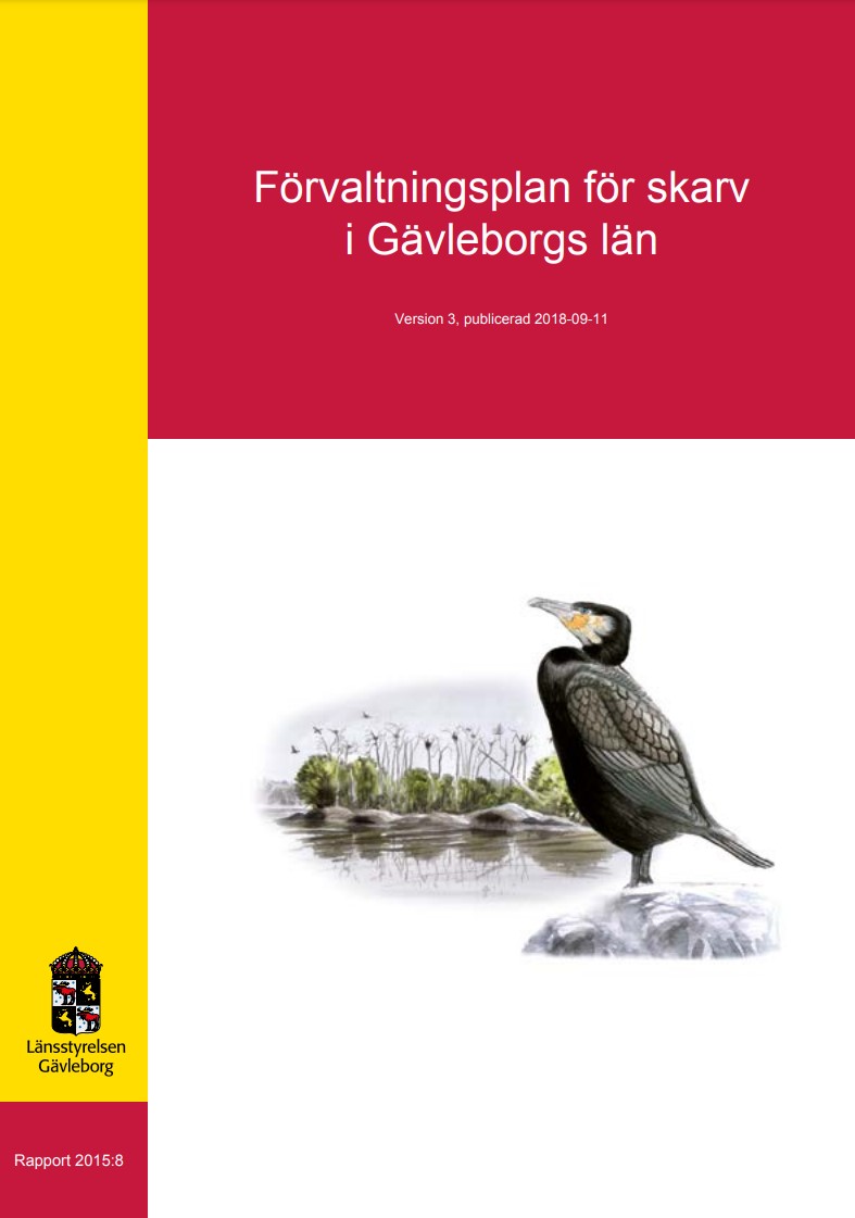 Förvaltningsplan för skarv i Gävleborgs län version 3 2018