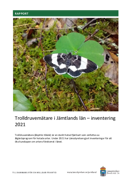Trolldruvem tare I J mtlands L n Inventering 2021 L nsstyrelsen 
