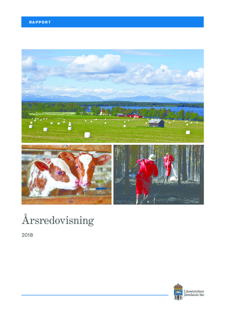  rsredovisning 2018 L nsstyrelsen J mtland